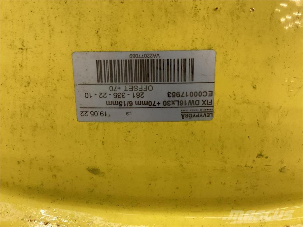 John Deere 16x30 Pneus, roues et jantes