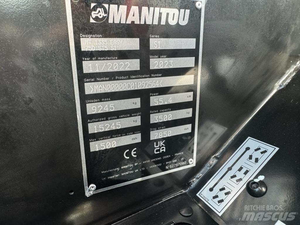 Manitou MT 1335 Chariot télescopique