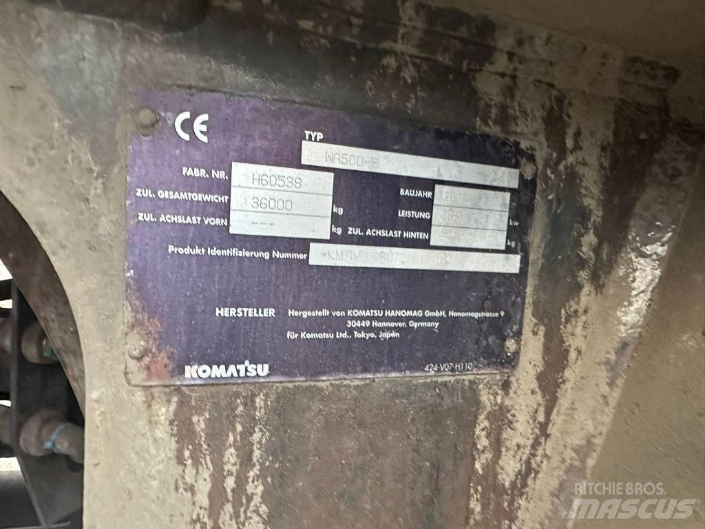Komatsu WA 500-6 Chargeuse sur pneus