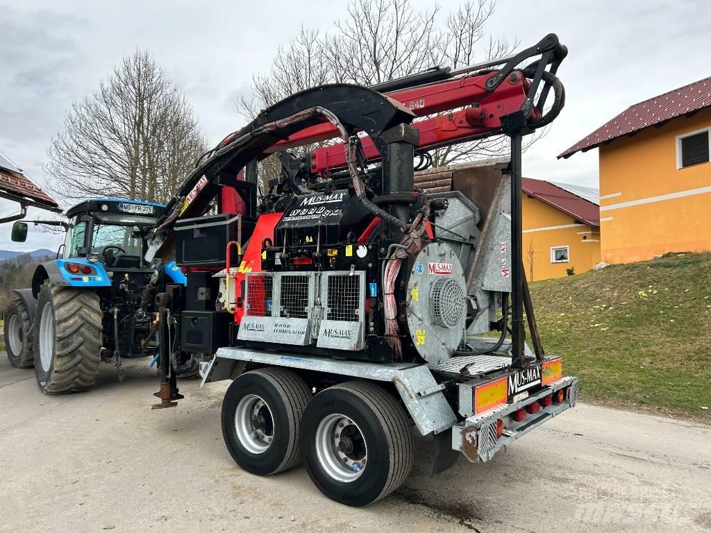Mus-Max 8XL Fendeuse, Scie