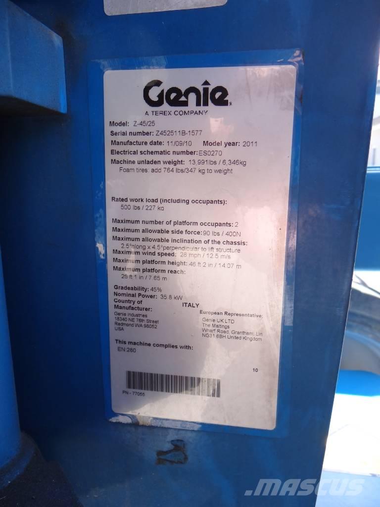 Genie Z 45/25 J RT Nacelles articulées