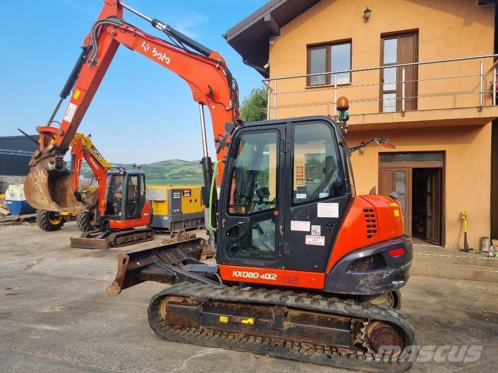 Kubota KX 80-4 Mini pelle 7t-12t