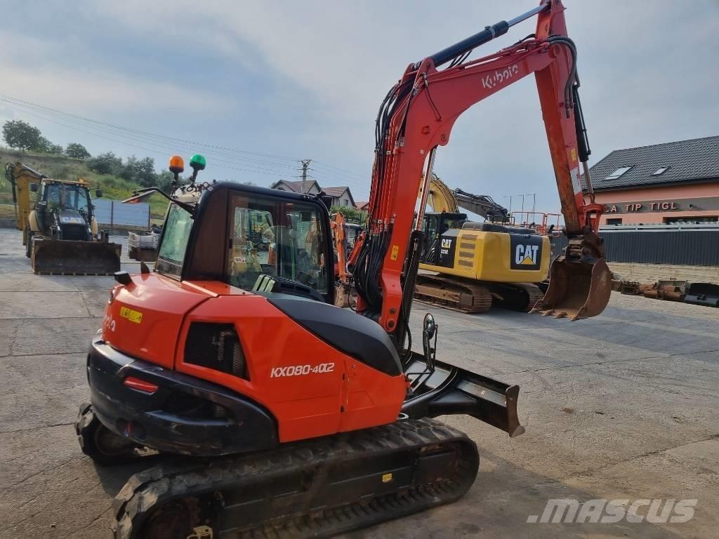 Kubota KX 80-4 Mini pelle 7t-12t
