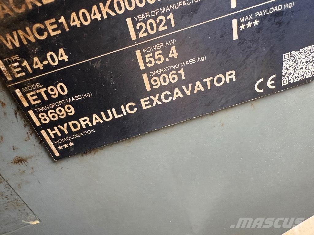Wacker Neuson ET 90 Mini pelle 7t-12t