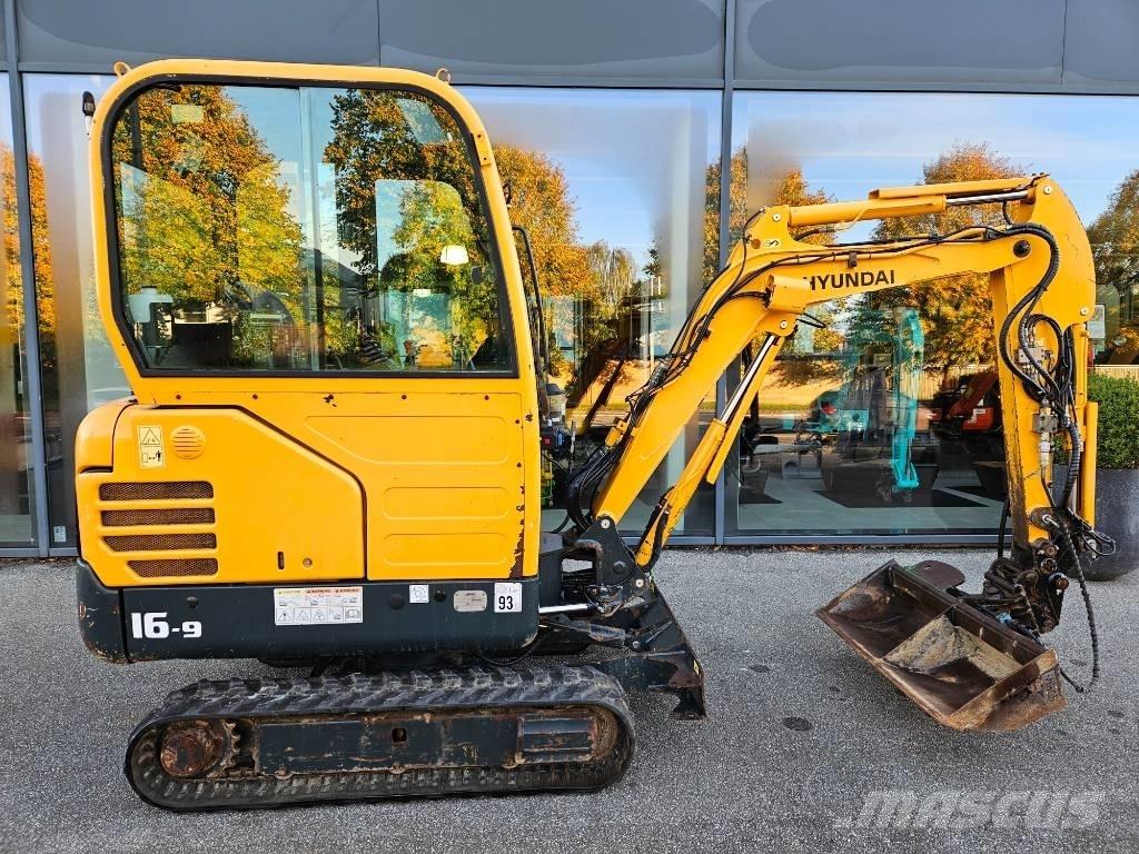 Hyundai Robex 16-9 Mini pelle < 7t