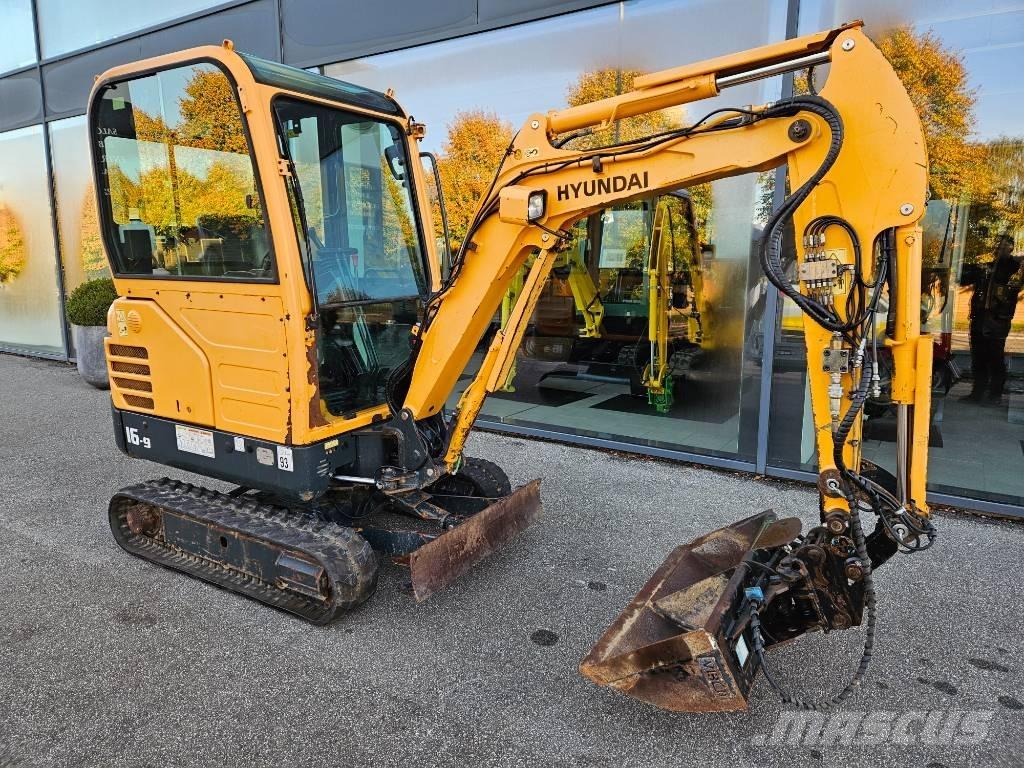 Hyundai Robex 16-9 Mini pelle < 7t