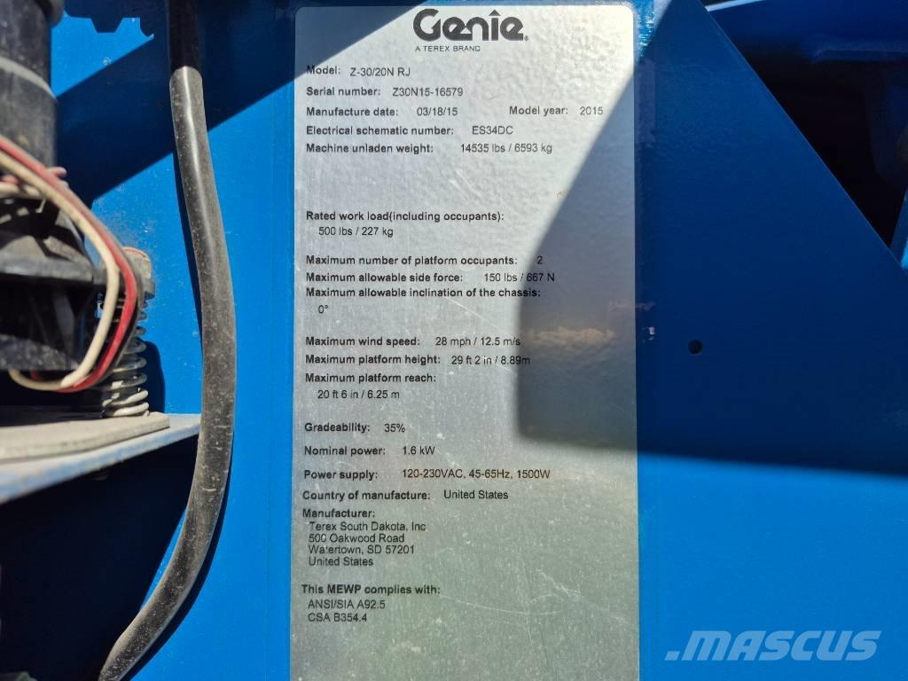 Genie Z 30/20 N Nacelles articulées