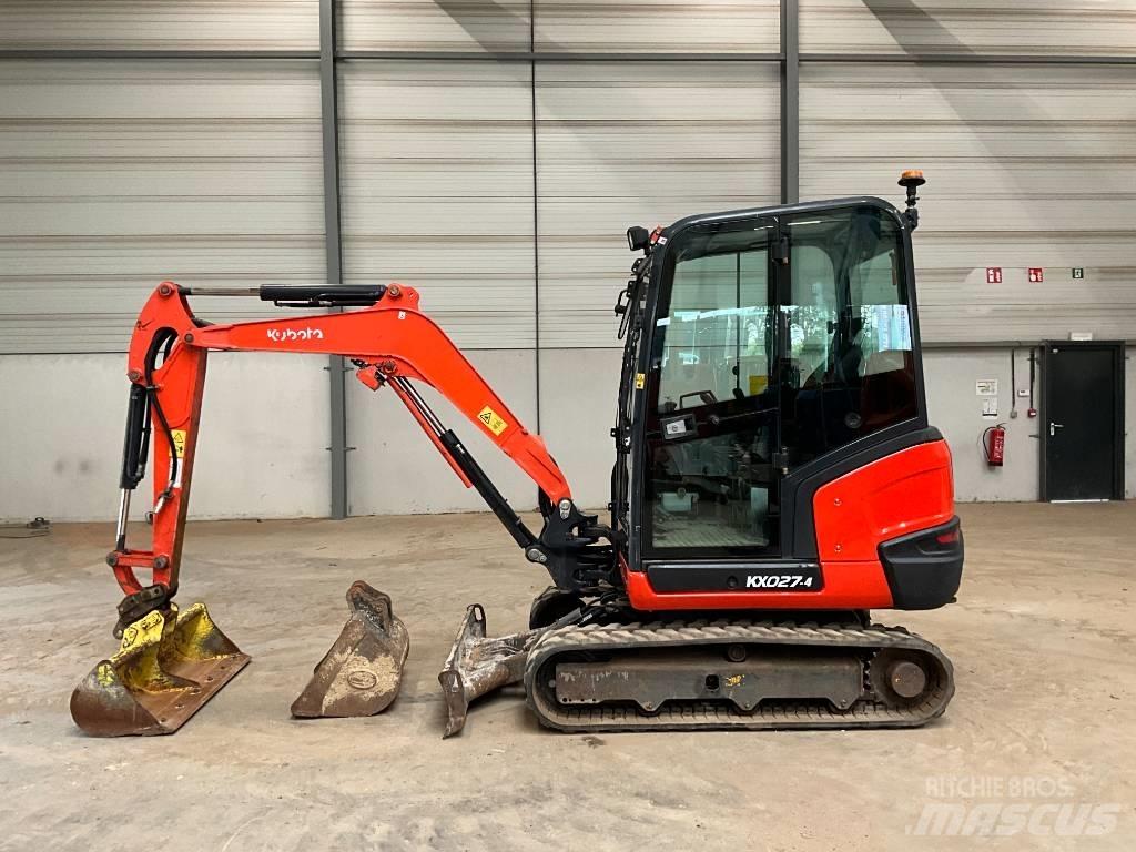 Kubota KX 027-4 Mini pelle < 7t
