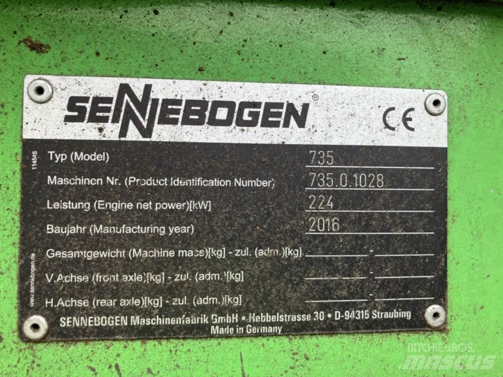 Sennebogen 735E Pelle à déchets