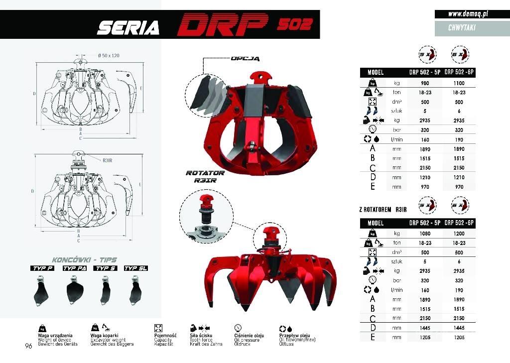  DEMOQ DRP300-5P Cisaille