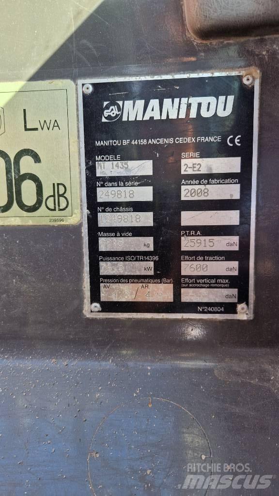 Manitou MT 1435 HSL Chariot télescopique