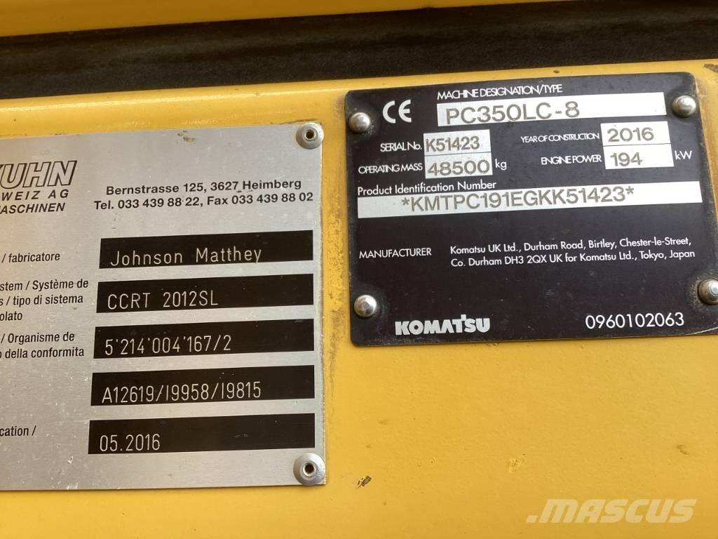 Komatsu PC 350 LC-8 Pelle de démolition