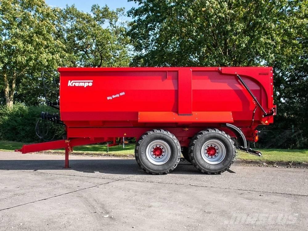 Krampe Big Body 600 Benne céréalière