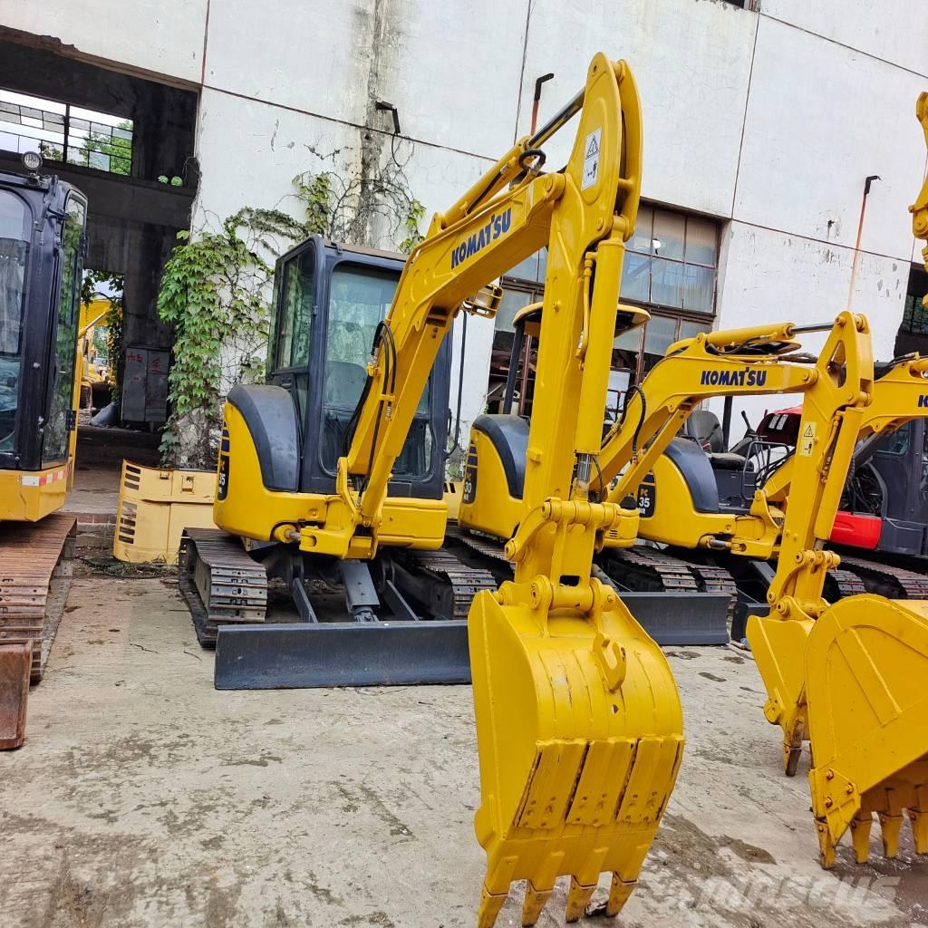 Komatsu PC 35 MR Mini pelle < 7t