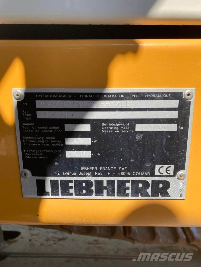 Liebherr R926 Pelle sur chenilles