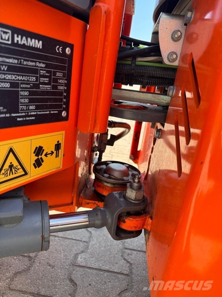 Hamm HD 8 VV Rouleaux tandem