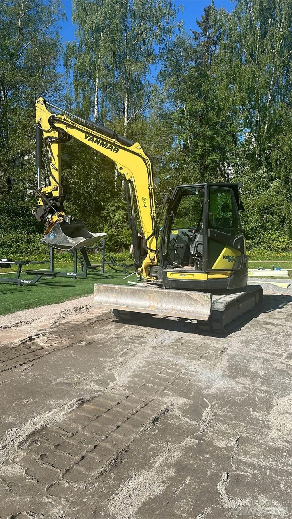 Yanmar Vio 80-1A Mini pelle 7t-12t