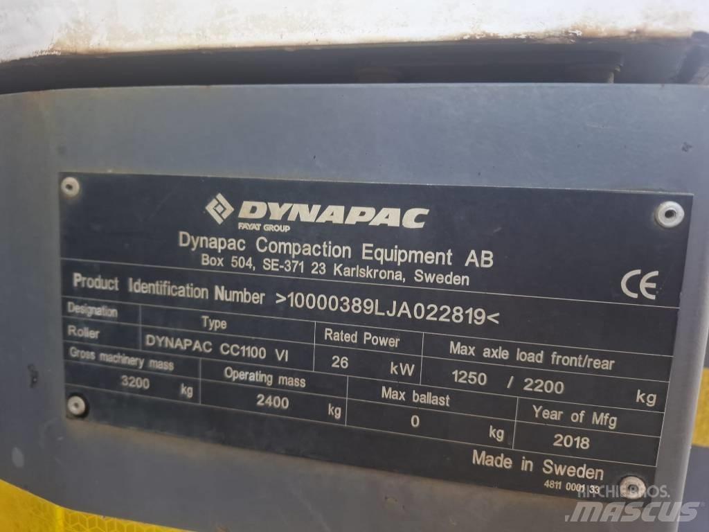 Dynapac CC 1100 VI Rouleaux tandem