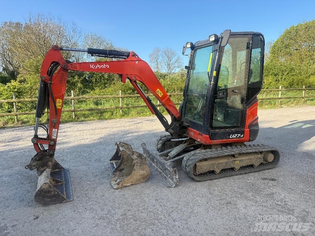 Kubota U 27-4 Mini pelle < 7t