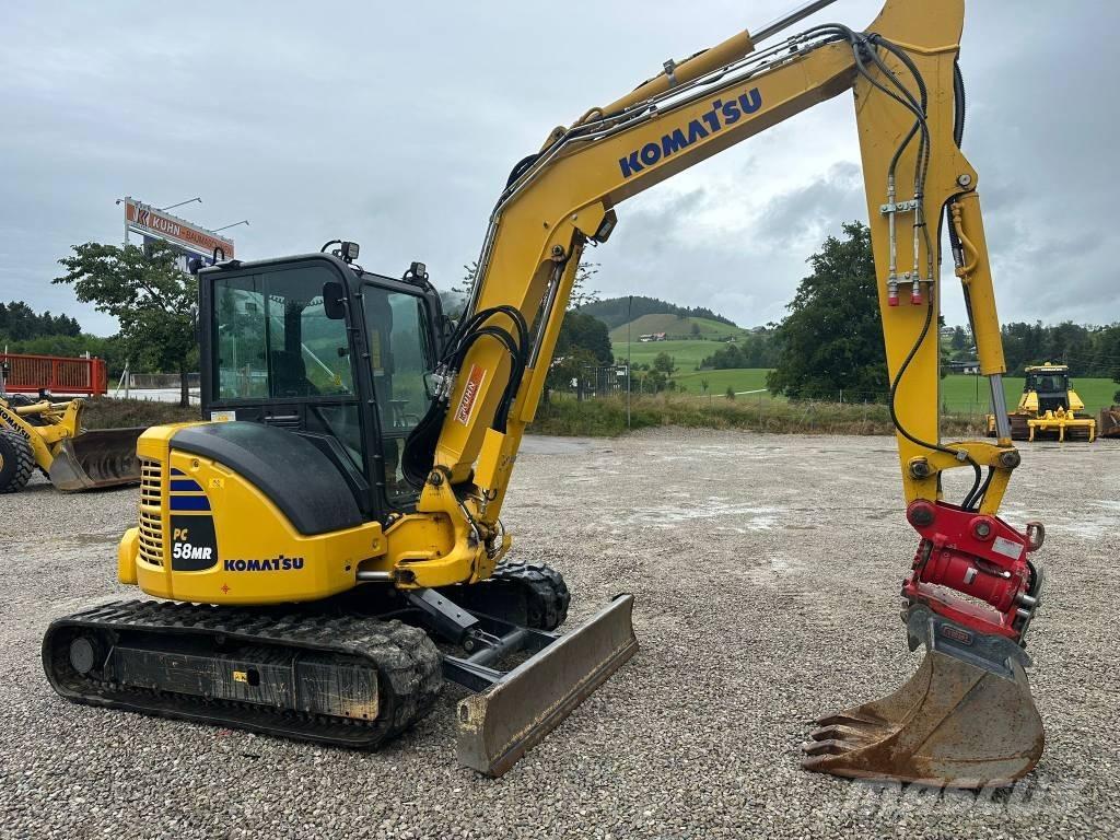 Komatsu PC 58 MR-5 Mini pelle < 7t