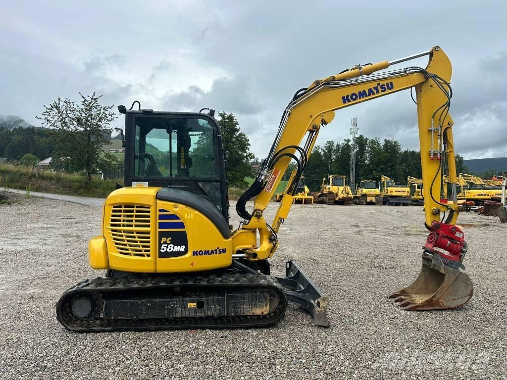 Komatsu PC 58 MR-5 Mini pelle < 7t