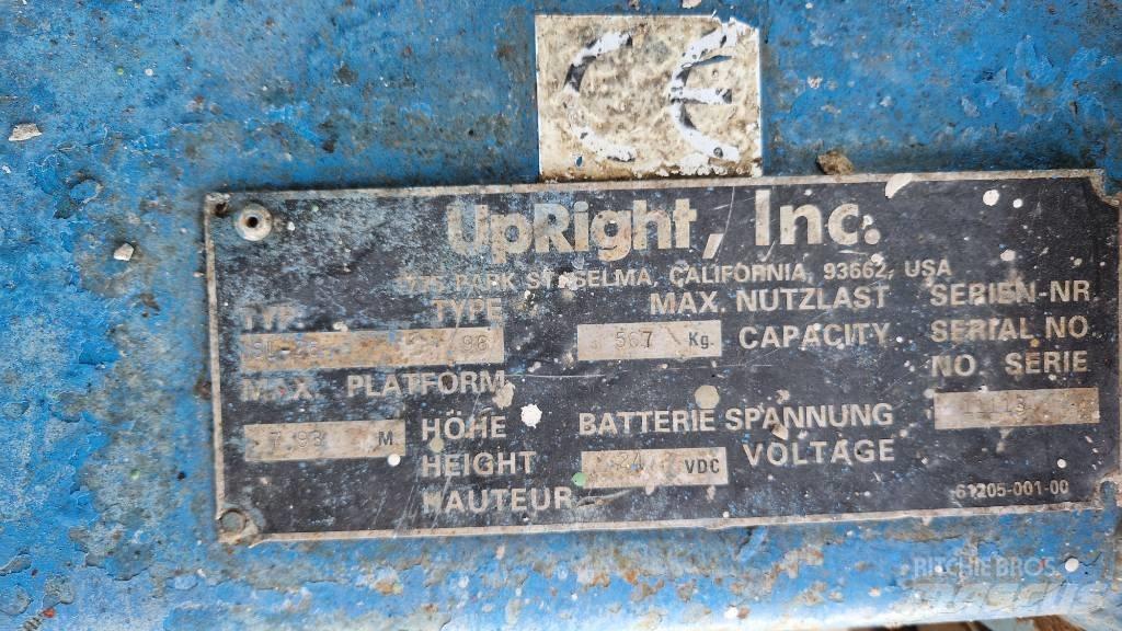 UpRight SL26SL Nacelle ciseaux