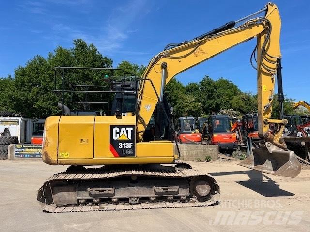 CAT 313 F LGC Pelle sur chenilles