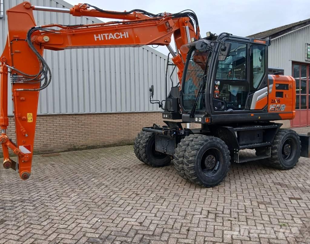 Hitachi ZX155W-7 Pelle sur pneus