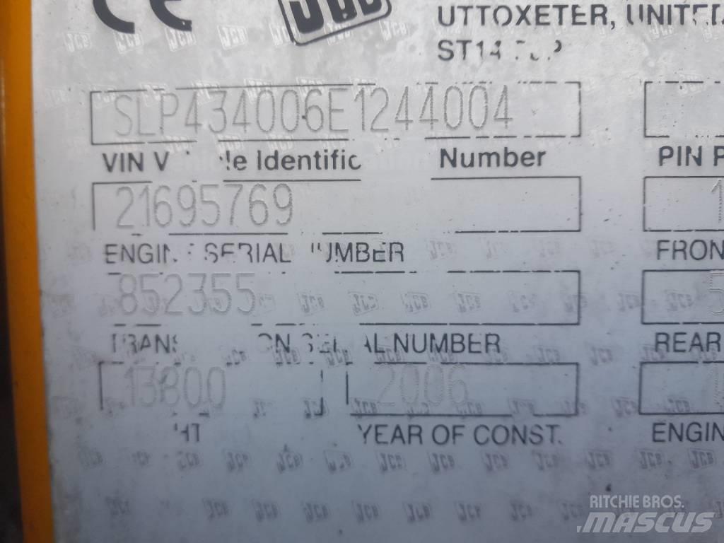 JCB 434S Chargeuse sur pneus