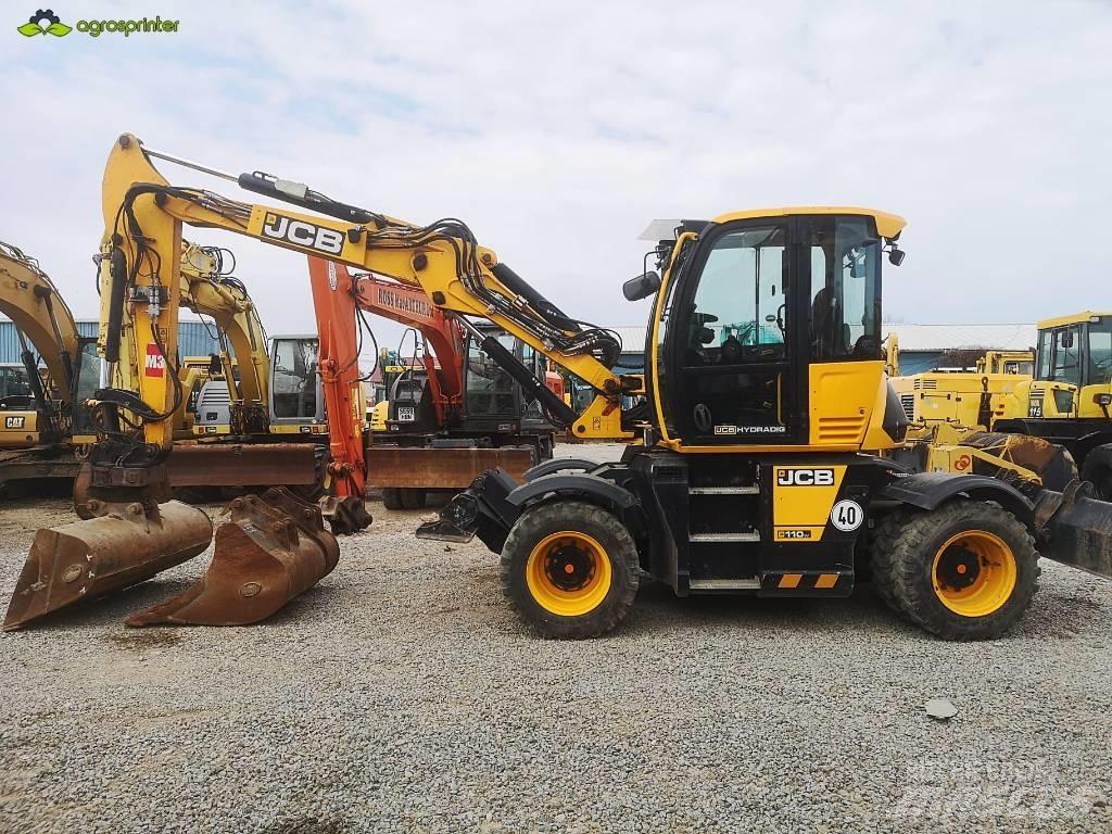 JCB Hydradig 110W Pelle sur pneus