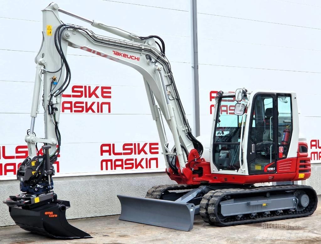 Takeuchi TB290-2 Mini pelle 7t-12t