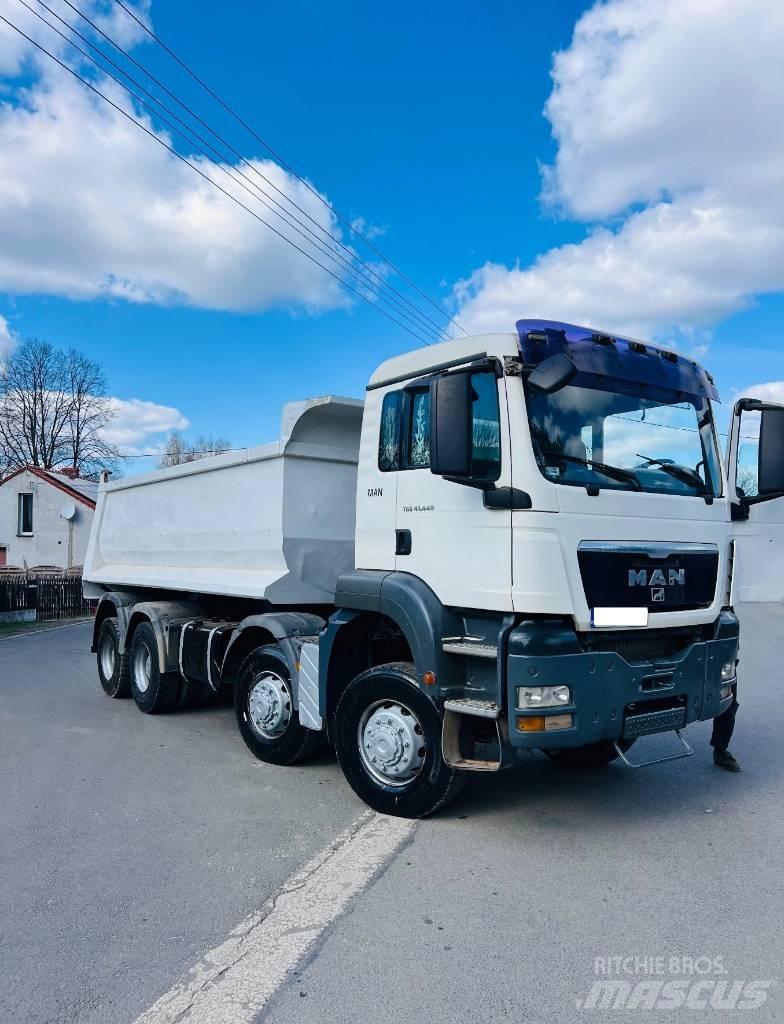 MAN TGS 41.440  8x8 Camion benne