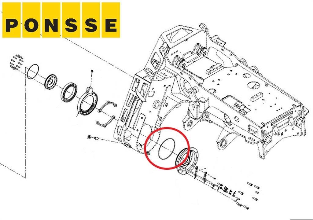 Ponsse 0059913 Grue porteuse