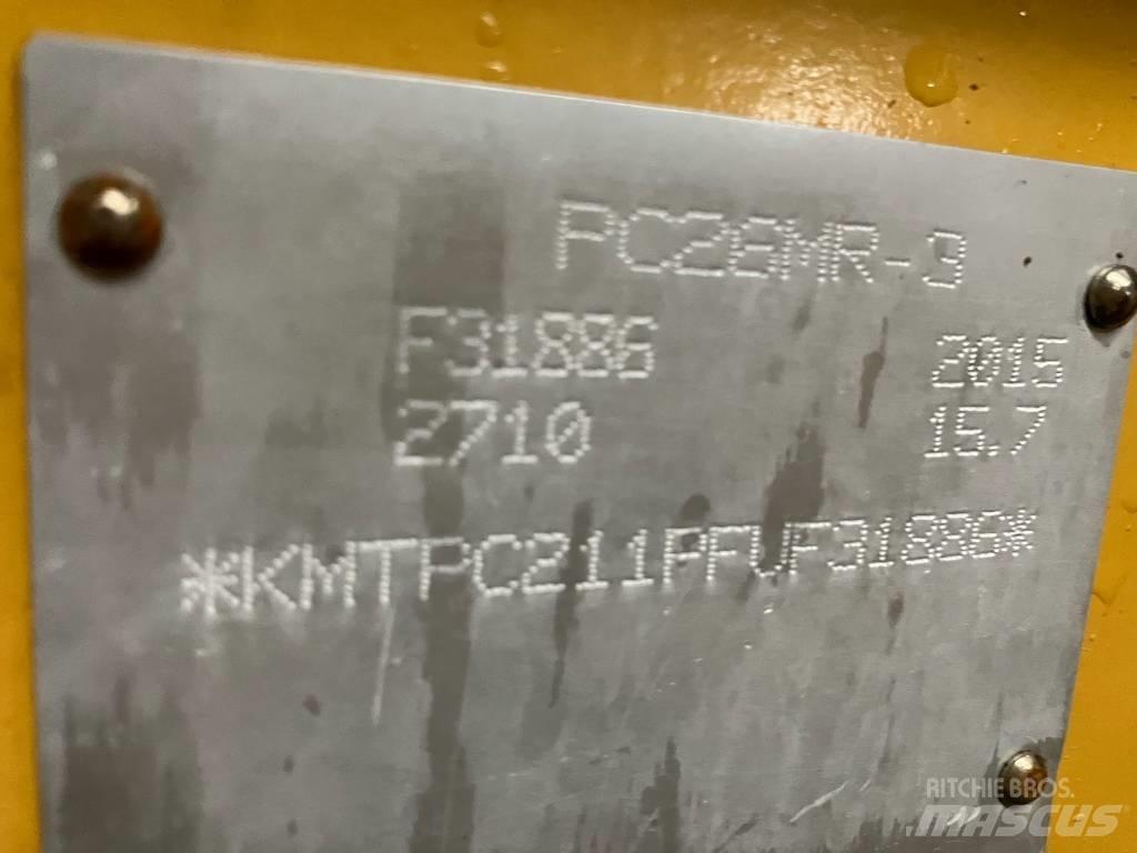 Komatsu PC 26 MR-3 Mini pelle < 7t