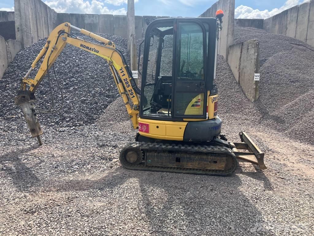 Komatsu PC 26 MR-3 Mini pelle < 7t