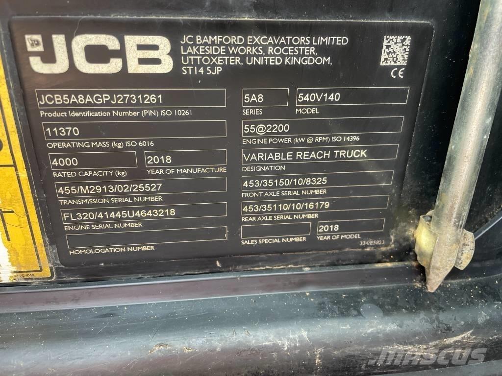 JCB 540-140 Chariot télescopique