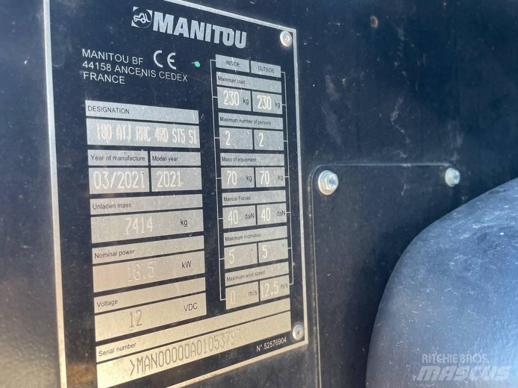Manitou 180 ATJ Nacelles articulées