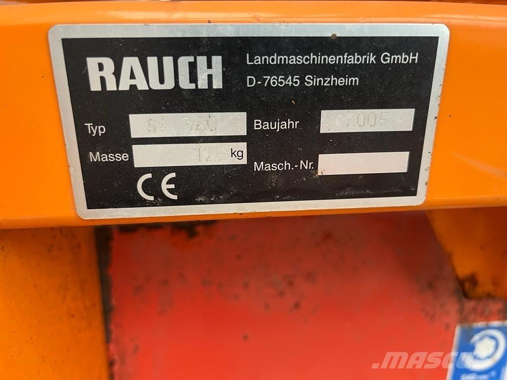 Rauch SA 360 Sableuse et saleuse