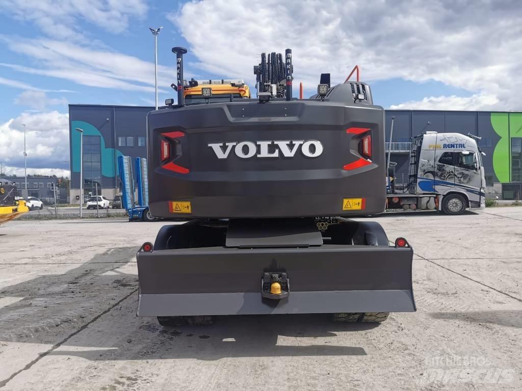 Volvo EW 160 E Pelle sur pneus