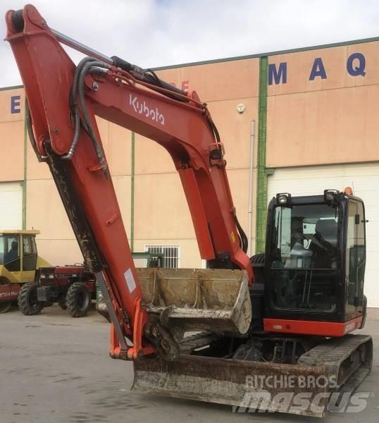 Kubota KX 080-4 Mini pelle 7t-12t