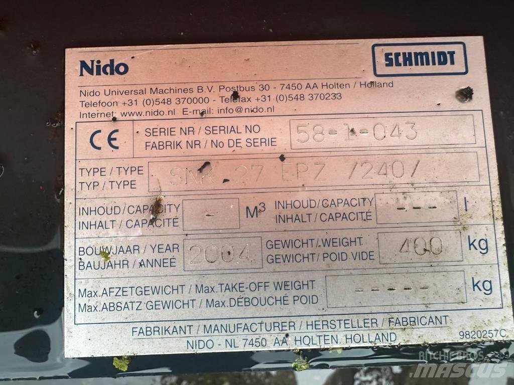 Nido SNK27 EPZ 240 Chasse neige