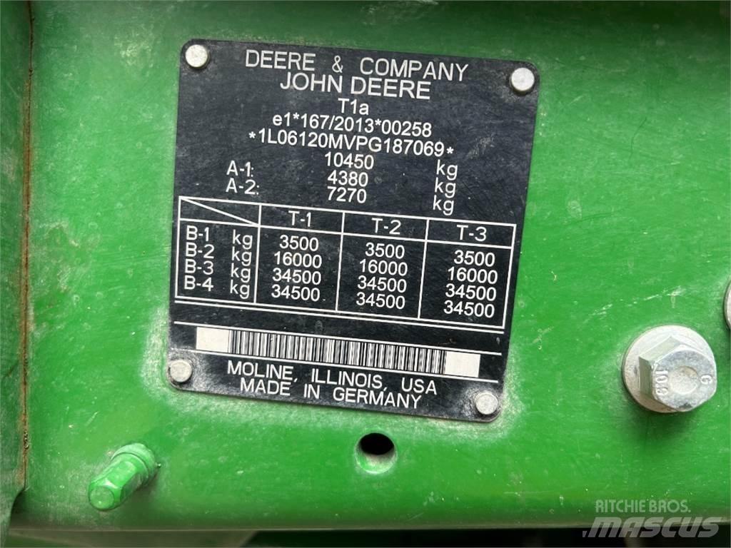 John Deere 6120M Tracteur