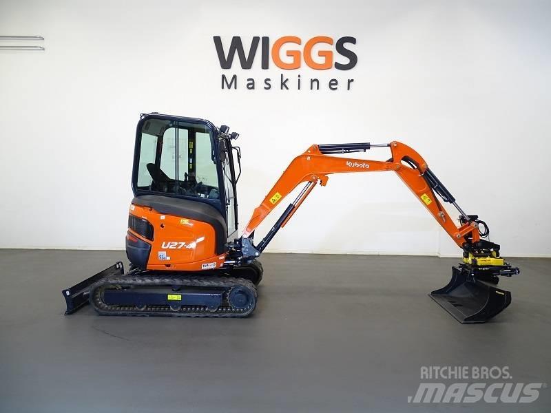 Kubota U 27-4 Mini pelle < 7t