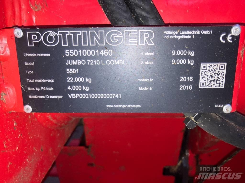 Pöttinger Jumbo 7210 Remorque autochargeuse
