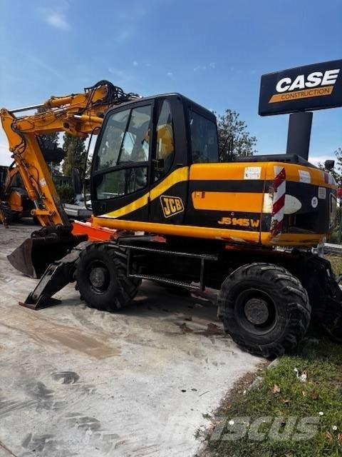 JCB JS 145 W Pelle sur pneus