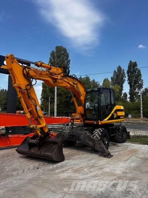 JCB JS 145 W Pelle sur pneus