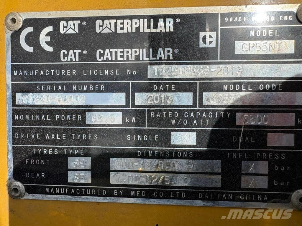 CAT GP55NT Chariots GPL