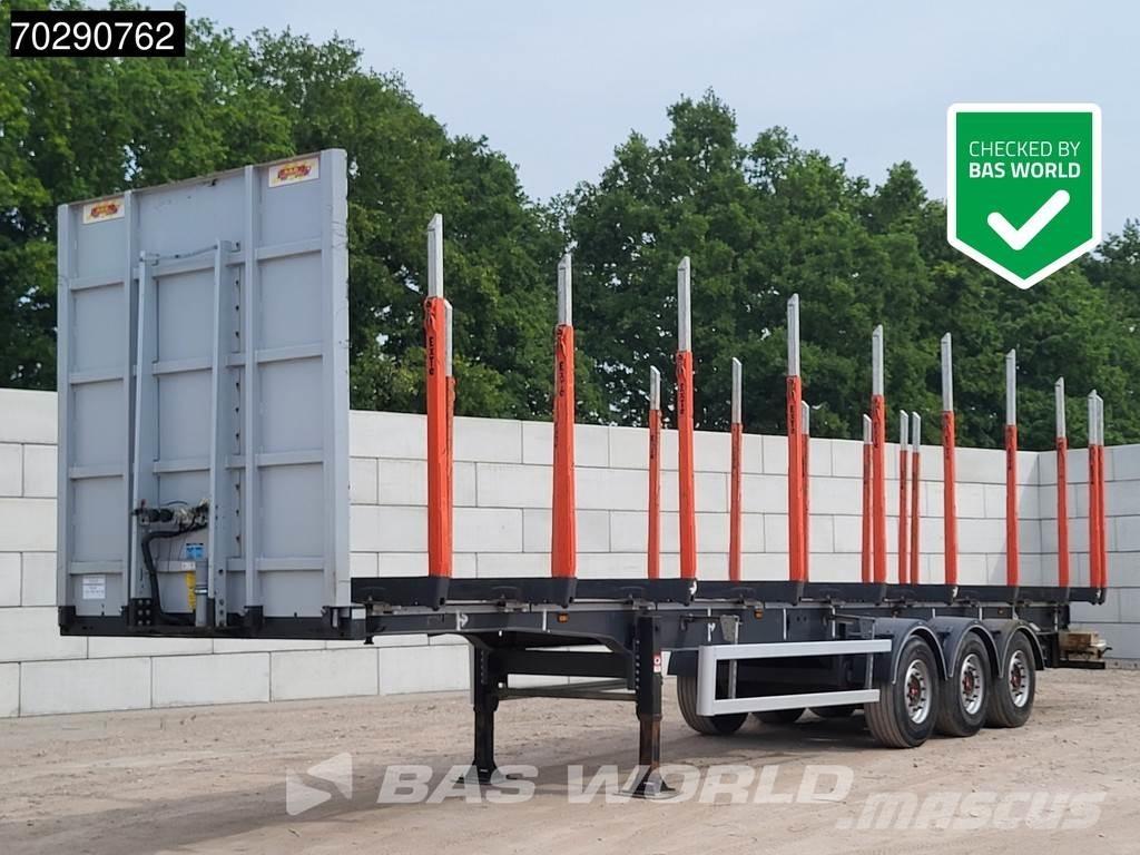 A&D LPRS24 3 axles Semi remorque grumière