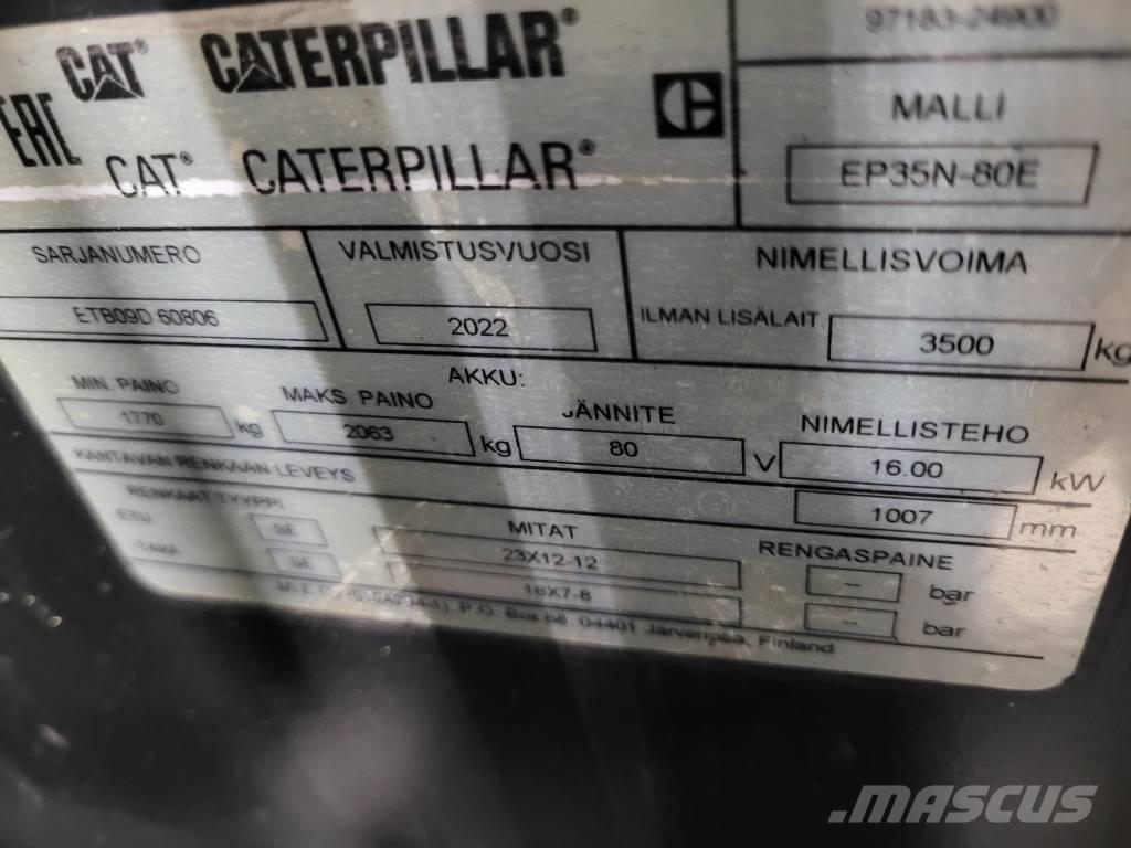 CAT EP 35 N Chariots élévateurs électriques