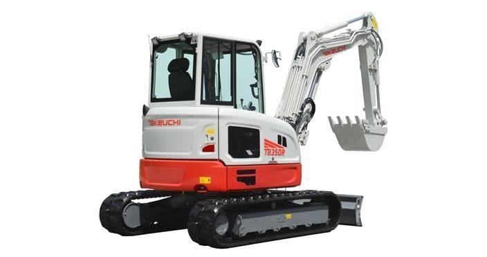 Takeuchi TB 350R Mini pelle < 7t